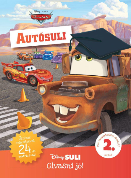 AUTÓSULI - DISNEY SULI - OLVASNI JÓ! SOROZAT 2. SZINT
