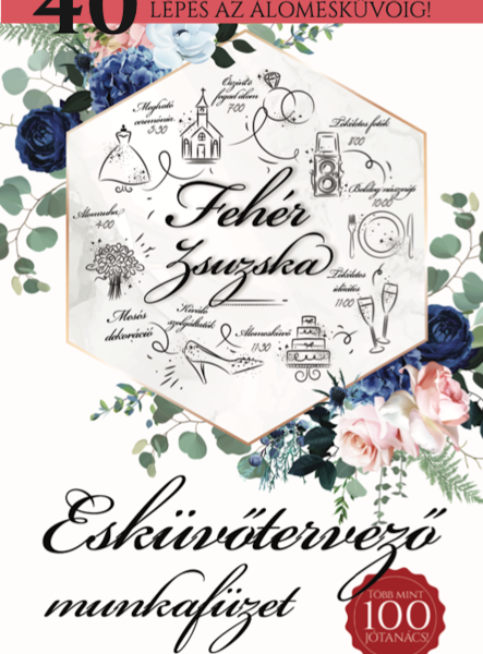 Esküvőtervező munkafüzet