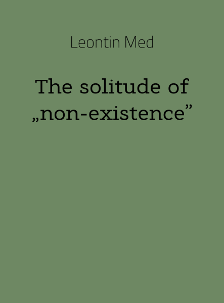 The solitude of „non-existence” (ekönyv)