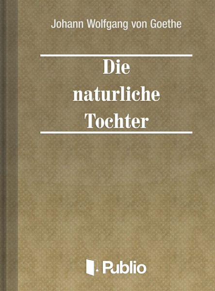 Die natuerliche Tochter (ekönyv)