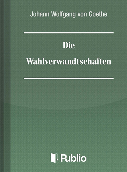 Die Wahlverwandtschaften (ekönyv)