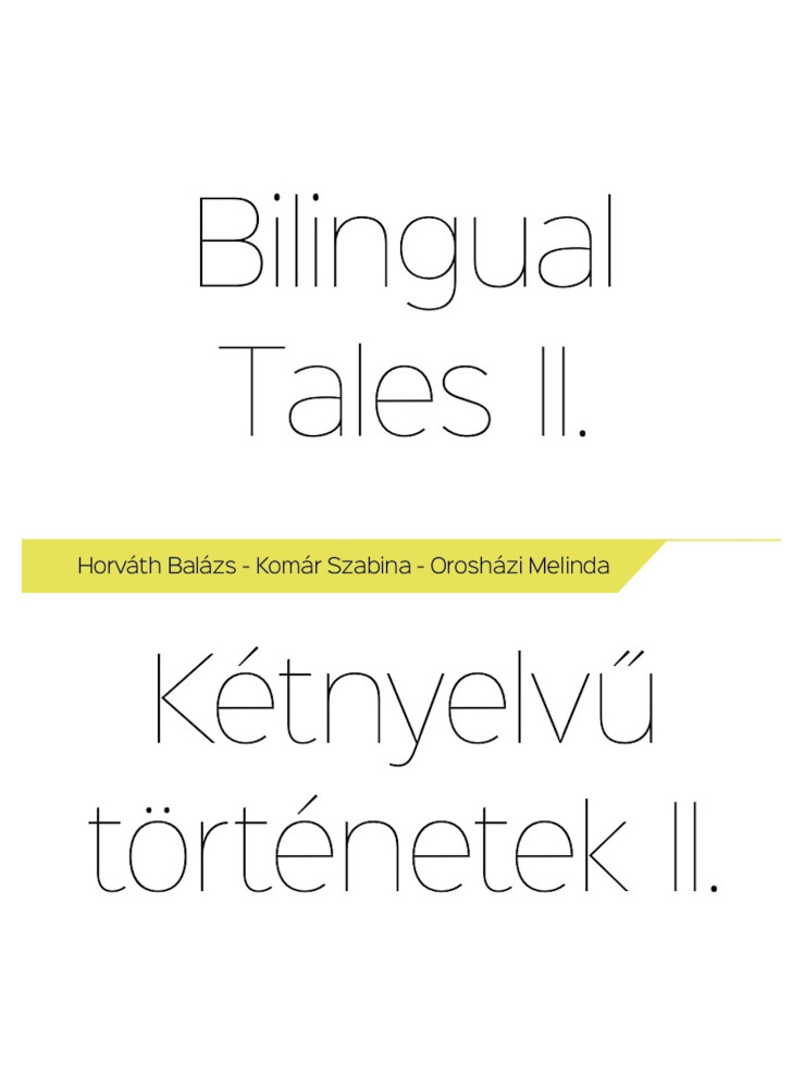 Bilingual Tales II - Kétnyelvű Történetek II. (ekönyv)