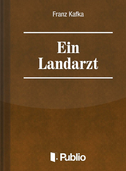 Ein Landarzt  (ekönyv)