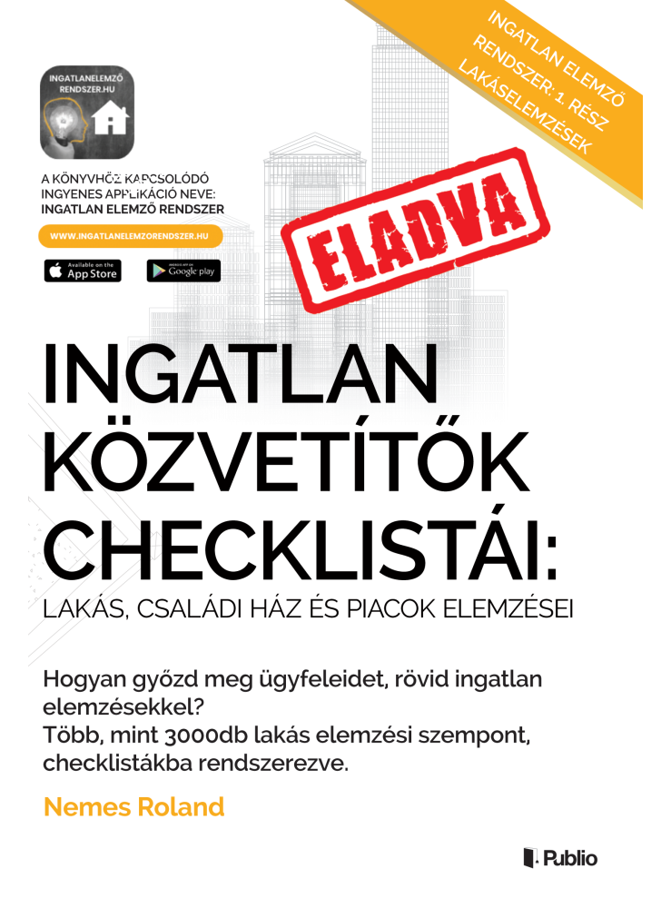INGATLANKÖZVETÍTŐK CHECKLISTÁI (ekönyv) INGATLANKÖZVETÍTŐK CHECKLISTÁI (ekönyv)