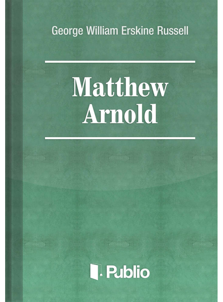 Matthew Arnold (ekönyv) Matthew Arnold (ekönyv)