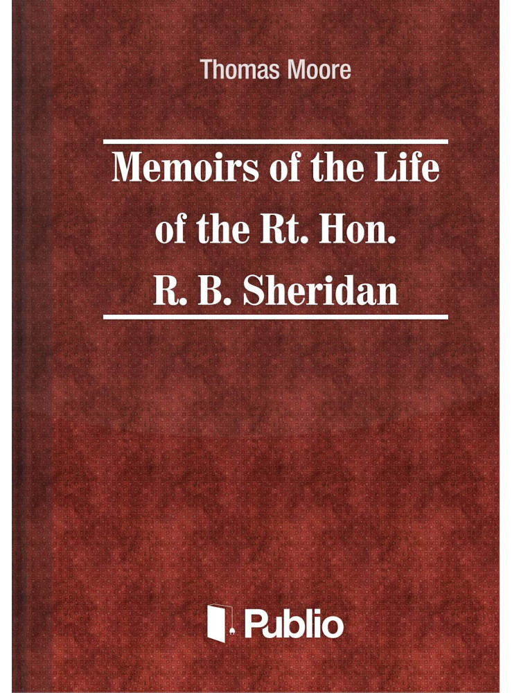 Memoirs of the Life of the Rt. Hon. Richard Brinsley Sheridan (ekönyv) Memoirs of the Life of the Rt. Hon. Richard Brinsley Sheridan (ekönyv)