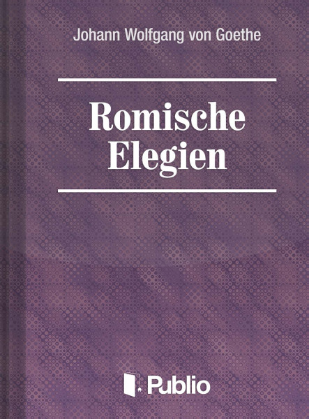 Roemische Elegien (ekönyv)