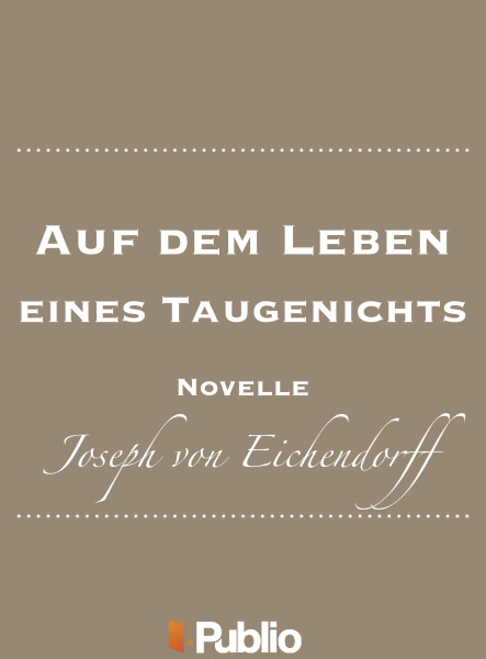 Aus dem Leben eines Taugenichts (ekönyv)