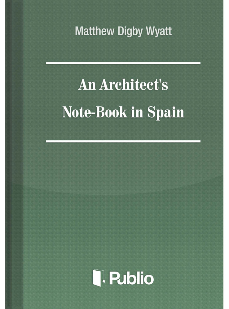 Architect's Note-book in Spain (ekönyv) Architect's Note-book in Spain (ekönyv)