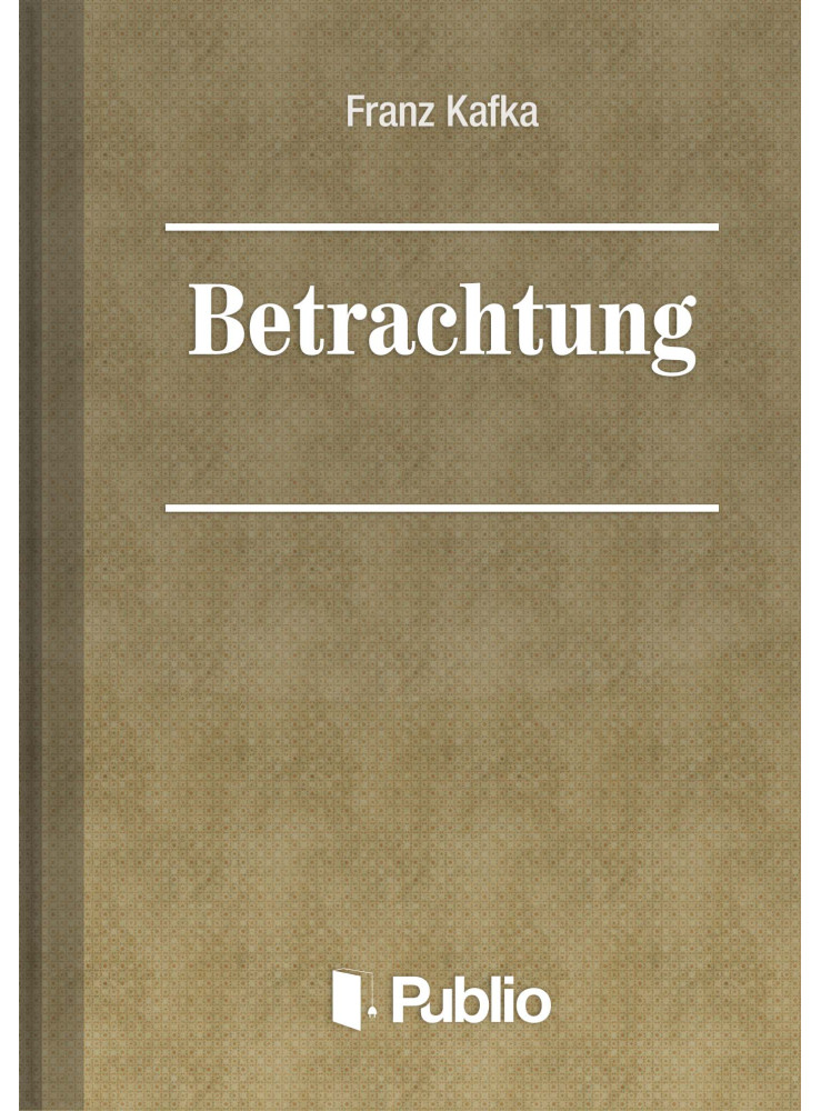 Betrachtung (ekönyv) Betrachtung (ekönyv)