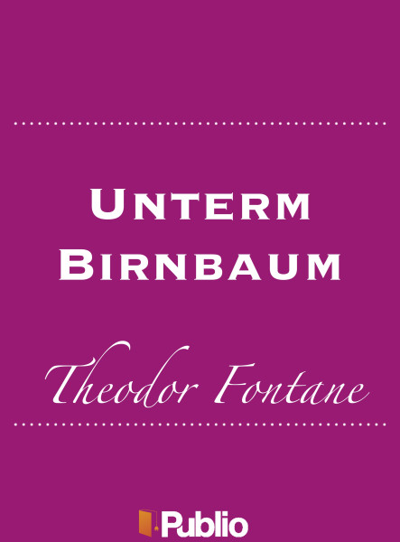 Unterm Birnbaum (ekönyv)