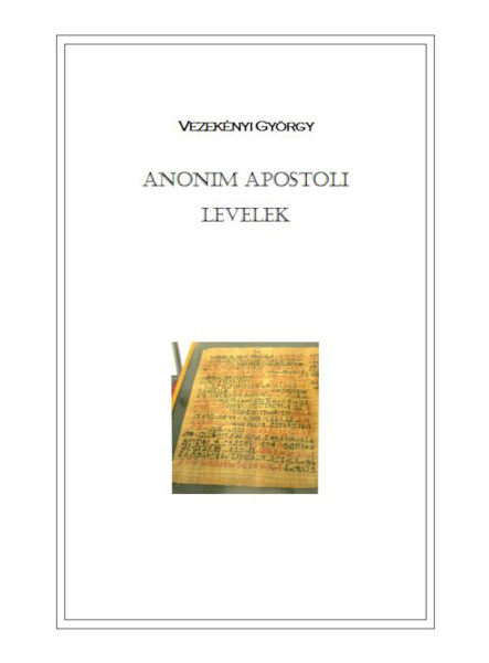 Anonim apostoli levelek  (ekönyv)