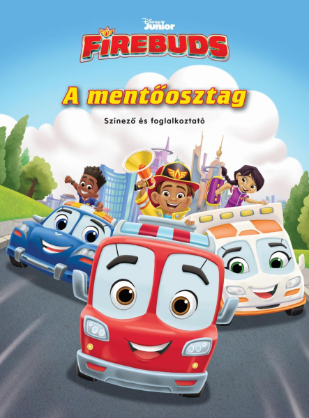DISNEY - A MENTŐOSZTAG  - SZÍNEZŐ ÉS FOGLALKOZTATÓ