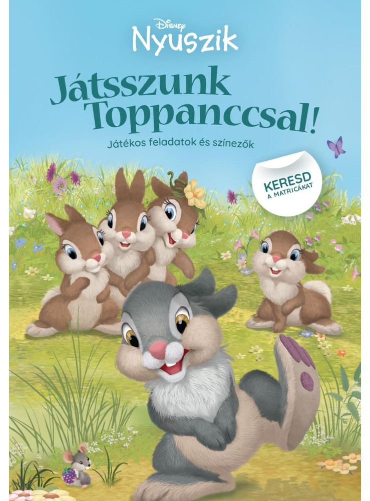 DISNEY NYUSZIK - JÁTSSZUNK TOPPANCCSAL!