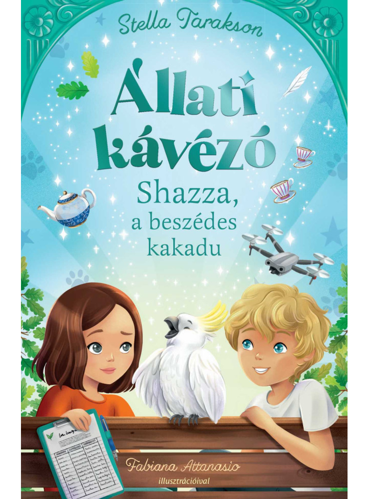 ÁLLATI KÁVÉZÓ - SHAZZA, A BESZÉDES KAKADU ÁLLATI KÁVÉZÓ - SHAZZA, A BESZÉDES KAKADU