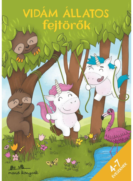 VIDÁM ÁLLATOS FEJTÖRŐK 4-7 ÉVESEKNEK