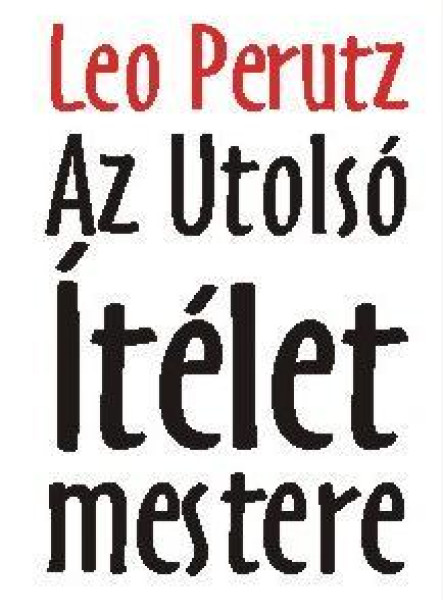 AZ UTOLSÓ ÍTÉLET MESTERE
