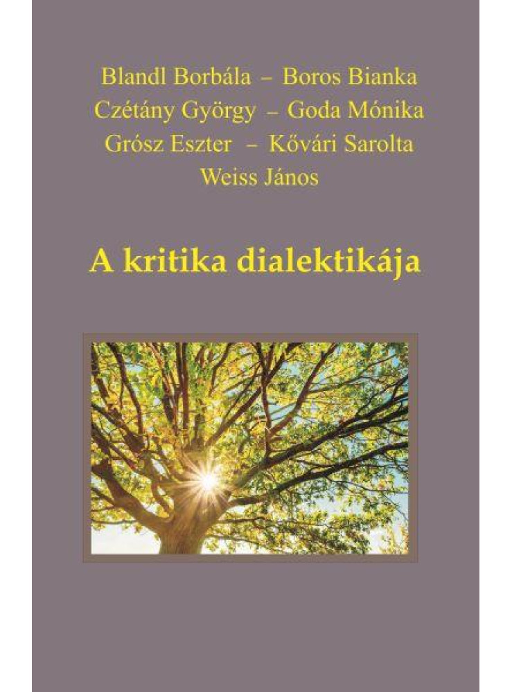 A KRITIKA DIALEKTIKÁJA