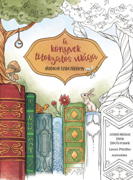 A KÖNYVEK TITOKZATOS VILÁGA-IRODALMI SZÍNEZŐKÖNYV