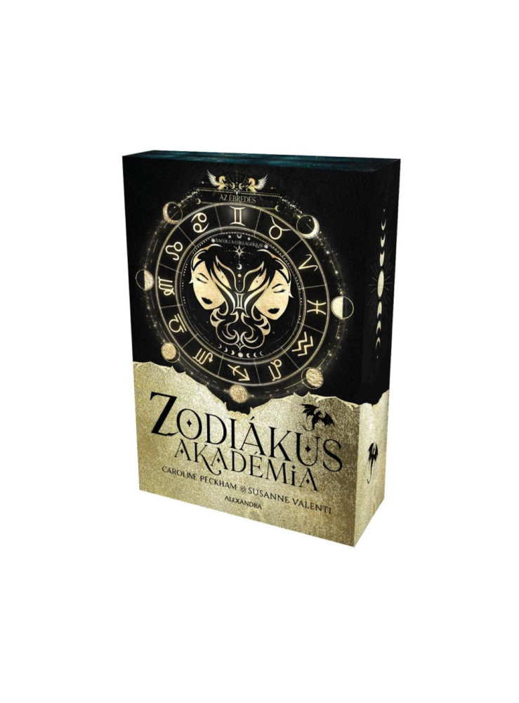 ZODIÁKUS AKADÉMIA - AZ ÉBREDÉS - (ÉLDEKORÁLT, KÉK - ÉLRE HAJLÓ FÜLES) ZODIÁKUS AKADÉMIA - AZ ÉBREDÉS - (ÉLDEKORÁLT, KÉK - ÉLRE HAJLÓ FÜLES)