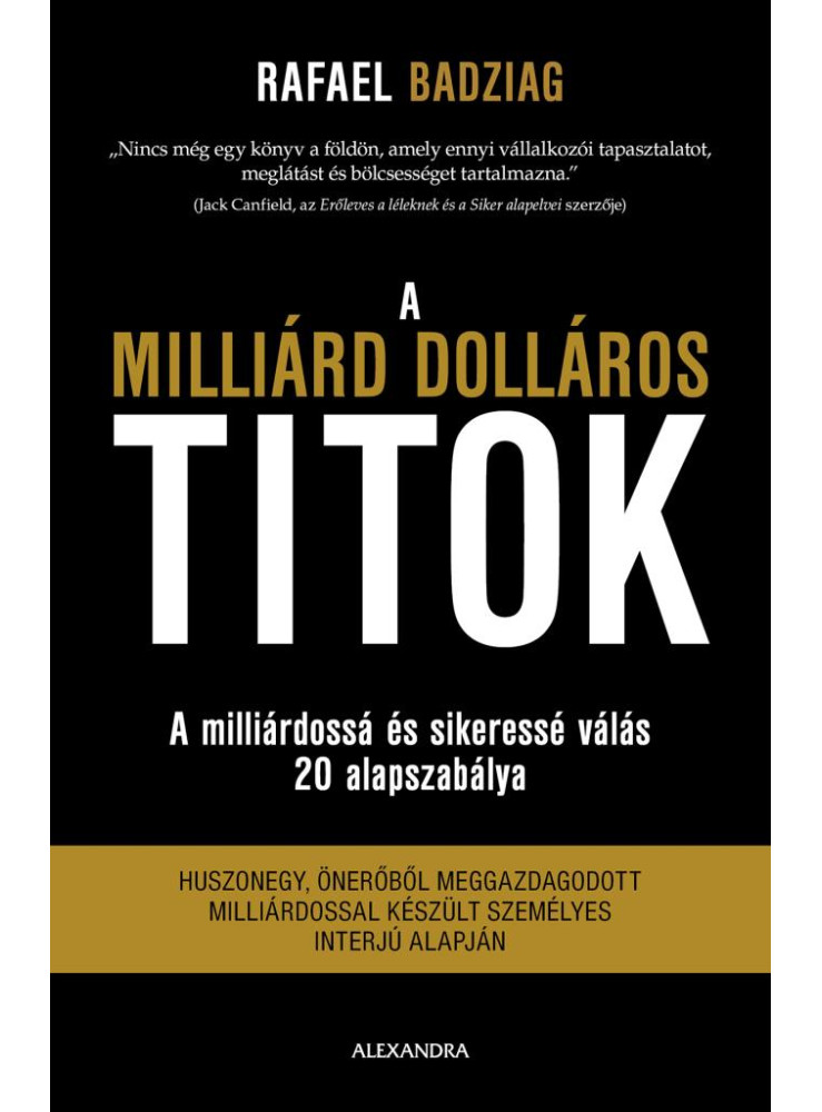 A MILLIÁRD DOLLÁROS TITOK A MILLIÁRD DOLLÁROS TITOK