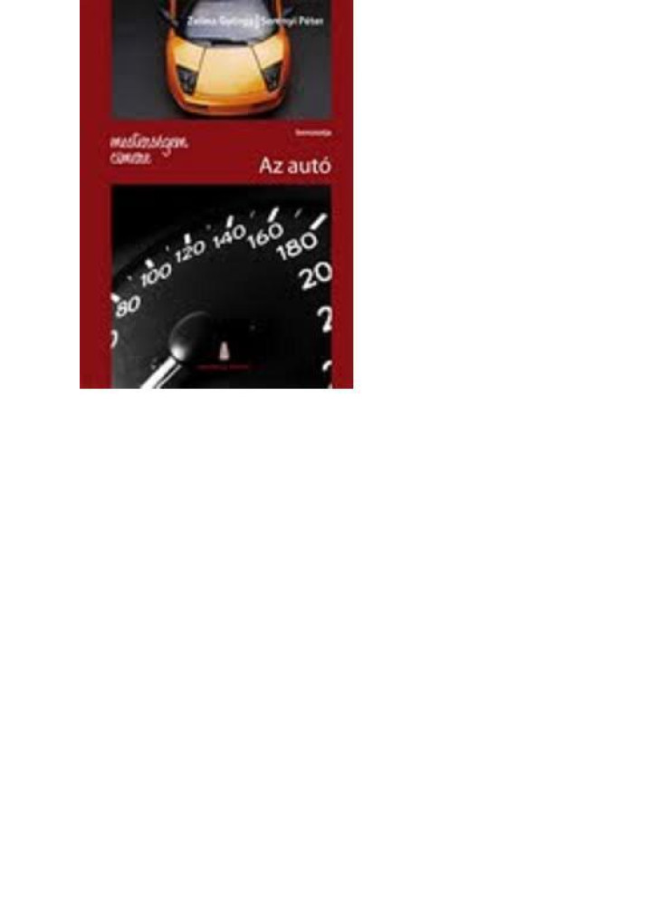 MESTERSÉGEM CÍMERE - AZ AUTÓ