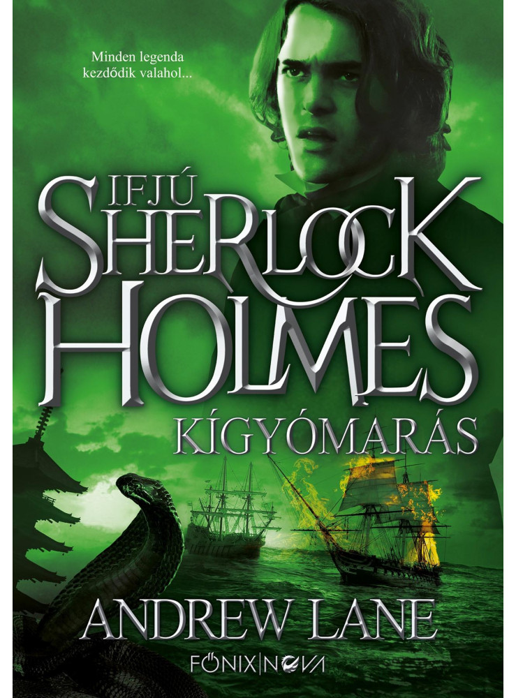 KÍGYÓMARÁS - IFJÚ SHERLOCK HOLMES - FŰZÖTT