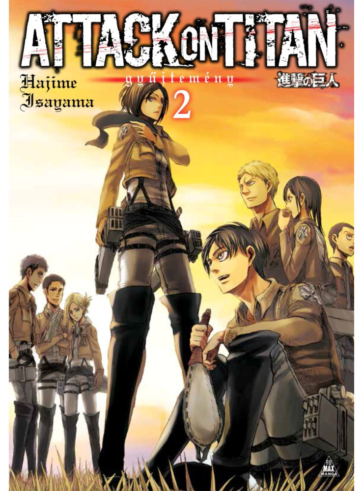 ATTACK ON TITAN-GYŰJTEMÉNY 2.