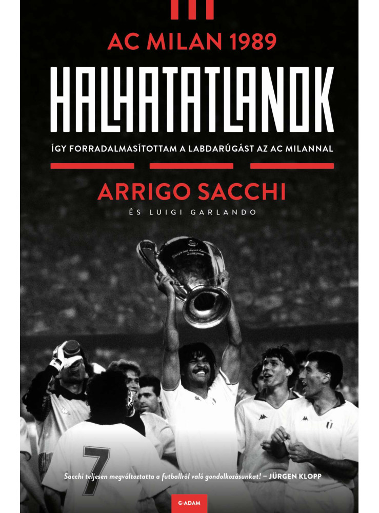 HALHATATLANOK - AC MILAN 1989 HALHATATLANOK - AC MILAN 1989