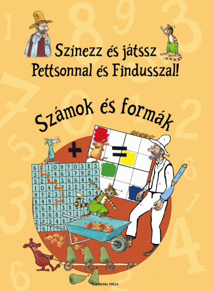 SZÍNEZZ ÉS JÁTSSZ PETTSONNAL ÉS FINDUSSZAL! - SZÁMOK ÉS FORMÁK