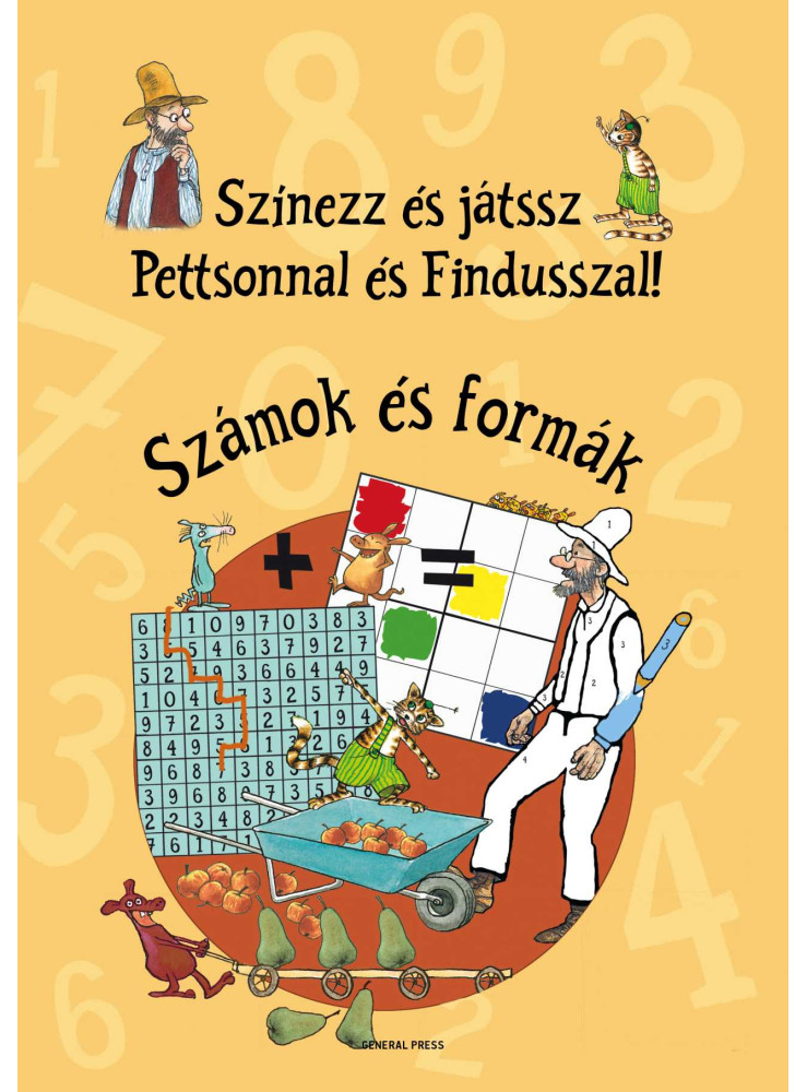SZÍNEZZ ÉS JÁTSSZ PETTSONNAL ÉS FINDUSSZAL! - SZÁMOK ÉS FORMÁK