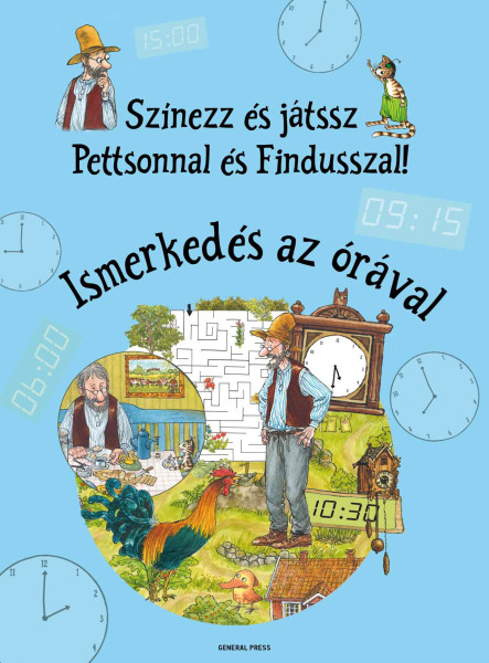 SZÍNEZZ ÉS JÁTSSZ PETTSONNAL ÉS FINDUSSZAL! - ISMERKEDÉS AZ ÓRÁVAL
