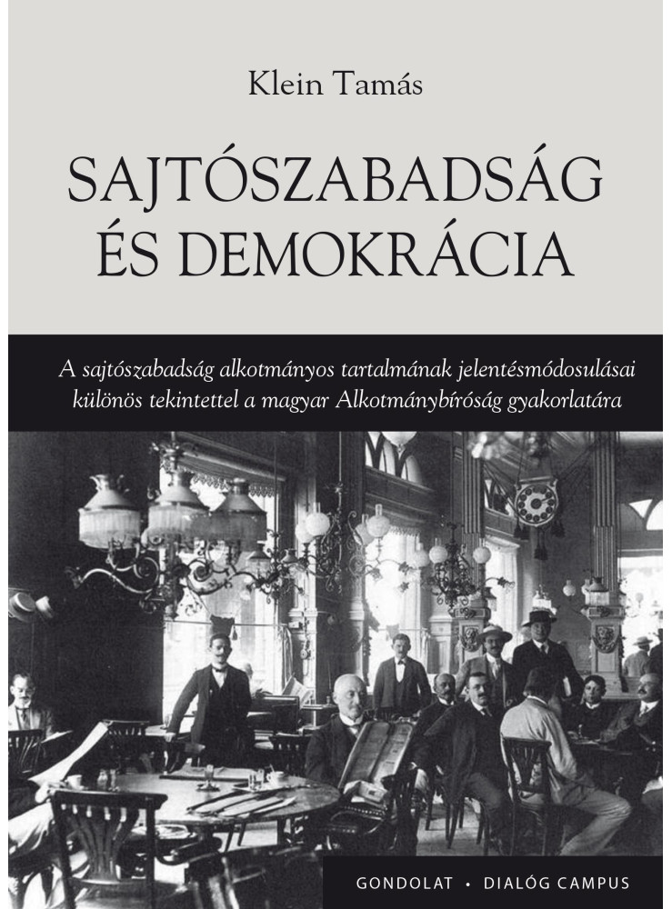 SAJTÓSZABADSÁG ÉS DEMOKRÁCIA SAJTÓSZABADSÁG ÉS DEMOKRÁCIA
