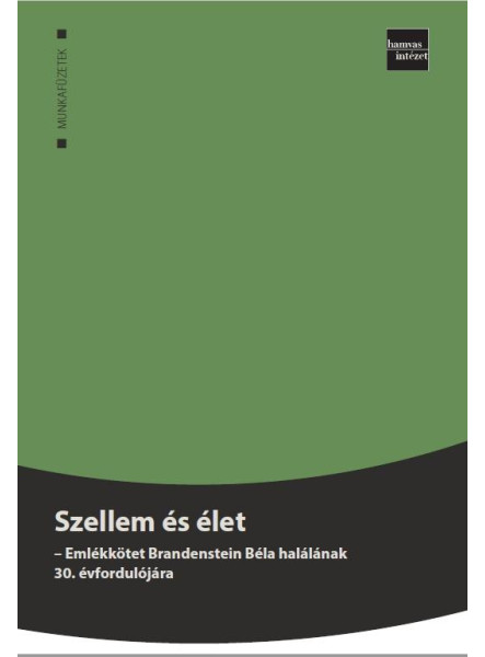 SZELLEM ÉS ÉLET