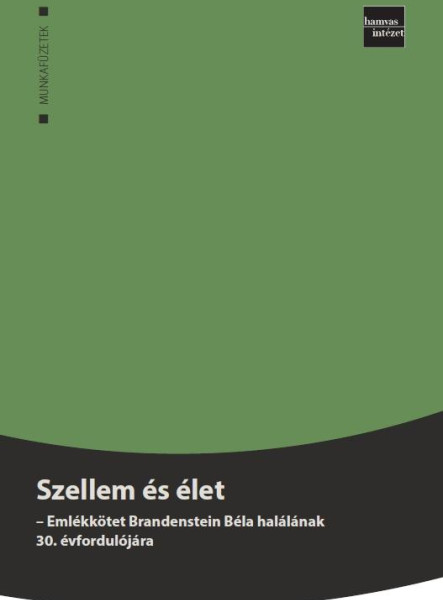 SZELLEM ÉS ÉLET