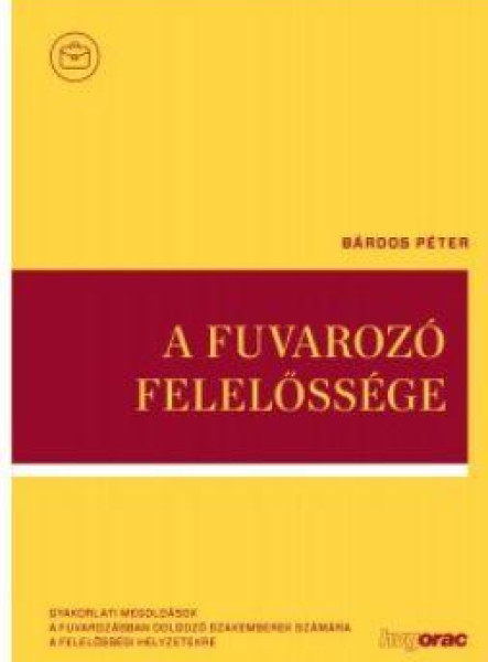 A FUVAROZÓ FELELŐSSÉGE
