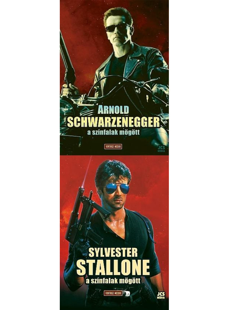 SCHWARZENEGGER+STALLONE - A SZÍNFALAK MÖGÖTT CSOMAG SCHWARZENEGGER+STALLONE - A SZÍNFALAK MÖGÖTT CSOMAG