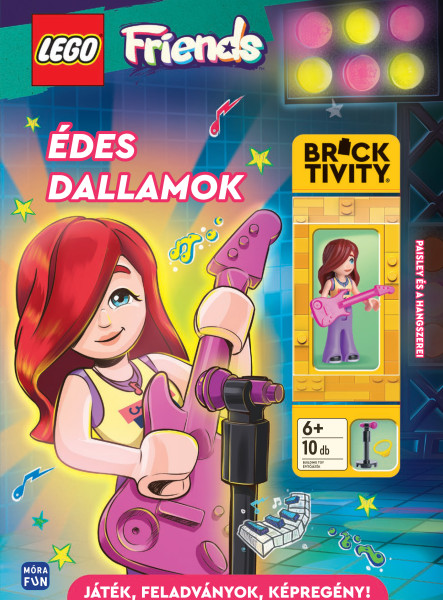 LEGO FRIENDS. ÉDES DALLAMOK - PAISLEY ÉS A HANGSZEREI MINIFIGURÁVAL