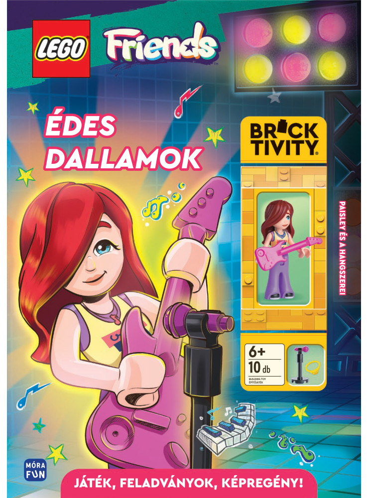 LEGO FRIENDS. ÉDES DALLAMOK - PAISLEY ÉS A HANGSZEREI MINIFIGURÁVAL