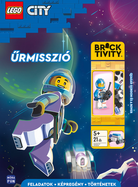 LEGO CITY - ŰRMISSZIÓ - ŰRHAJÓS MINIFIGURÁVAL ÉS ROVERREL