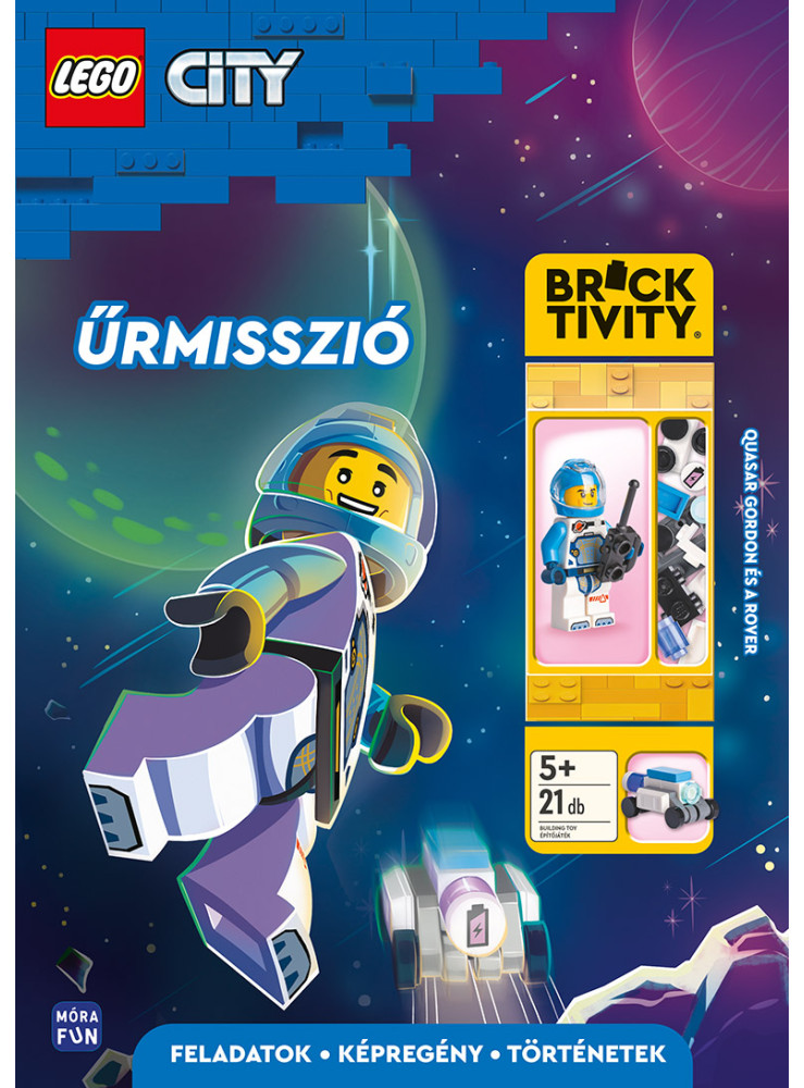 LEGO CITY - ŰRMISSZIÓ - ŰRHAJÓS MINIFIGURÁVAL ÉS ROVERREL