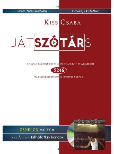 JÁTSZÓTÁRS - ZENEI CD MELLÉKLETTEL
