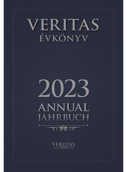 VERITAS ÉVKÖNYV 2023 VERITAS ÉVKÖNYV 2023