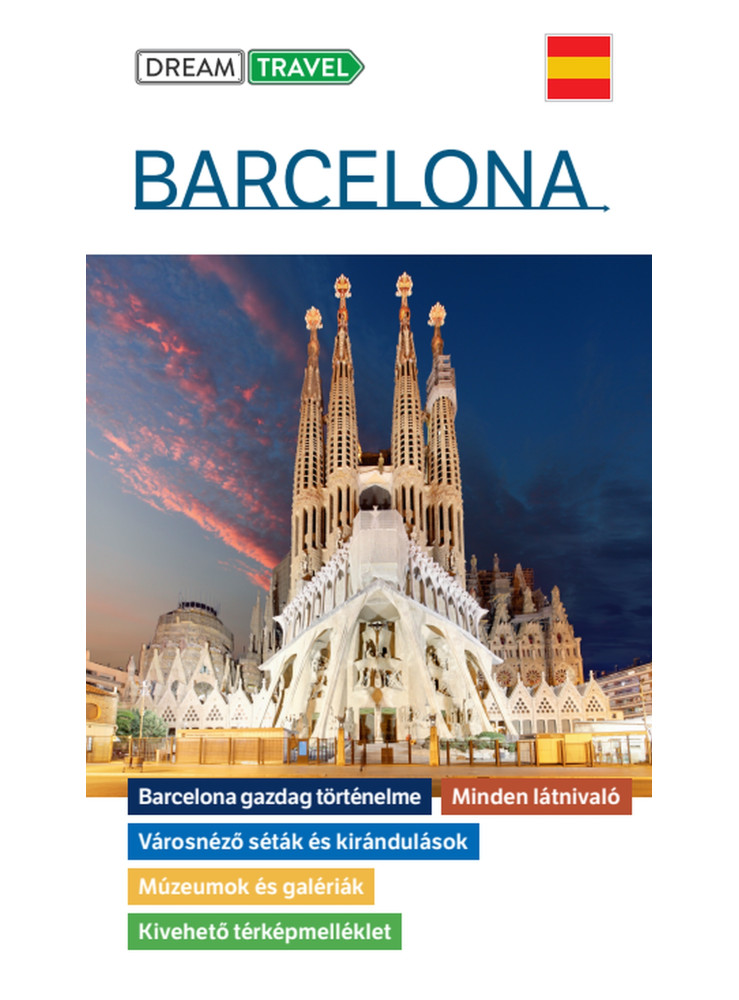 BARCELONA ÚTIKÖNYV - KIVEHETŐ TÉRKÉPMELLÉKLETTEL