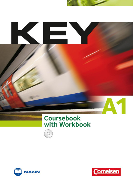 KEY A1 COURSEBOOK WITH WORKBOOK + CD
