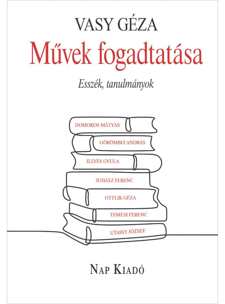 MŰVEK FOGADTATÁSA - ESSZÉK, TANULMÁNYOK MŰVEK FOGADTATÁSA - ESSZÉK, TANULMÁNYOK