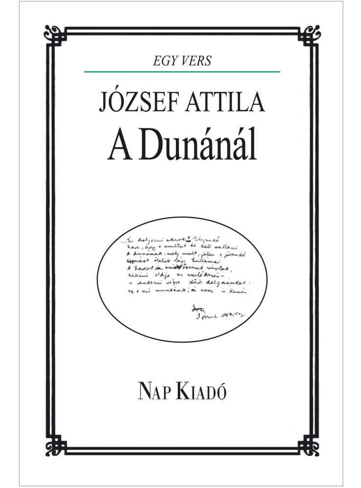 A DUNÁNÁL - JÓZSEF ATTILA