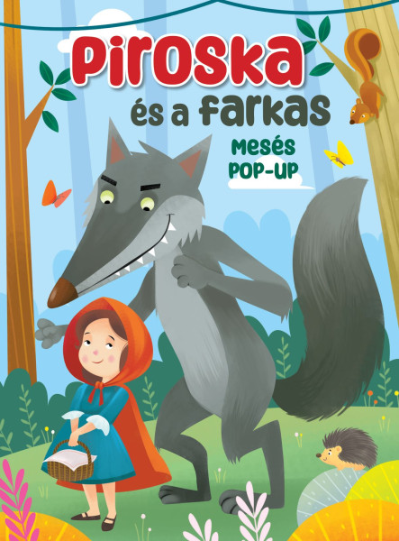 PIROSKA ÉS A FARKAS - MESÉS POP-UP