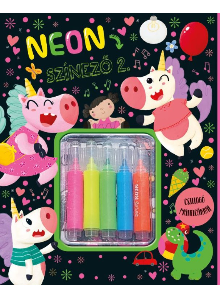 NEON SZÍNEZŐ 2. (5DB FILCTOLLAL) NEON SZÍNEZŐ 2. (5DB FILCTOLLAL)