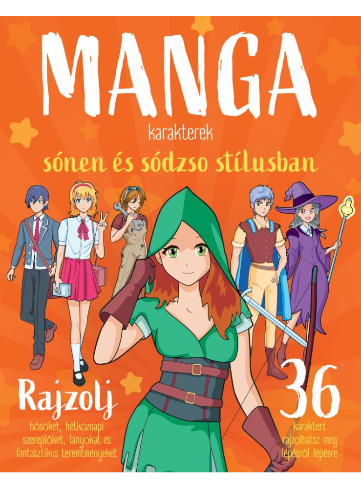MANGA KARAKTEREK SÓNEN ÉS SÓDZSO STÍLUSBAN MANGA KARAKTEREK SÓNEN ÉS SÓDZSO STÍLUSBAN